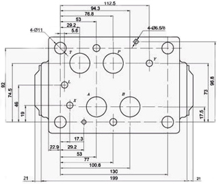 Z2S22型　5×疊加式液控單向閥