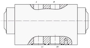 Z2S22型　5×疊加式液控單向閥