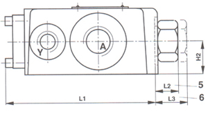 SV和SL型 4×液控單向閥