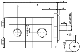 2DG1BP高壓雙聯(lián)齒輪泵