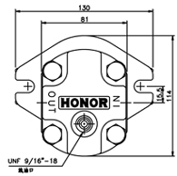 2MM1P雙向齒輪馬達(dá)