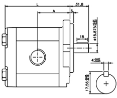 2MM1P雙向齒輪馬達(dá)